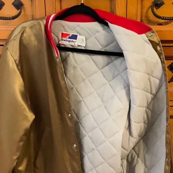 SAN FRANCISCO 49ERS SATIN JACKET - Picture 5 of 8